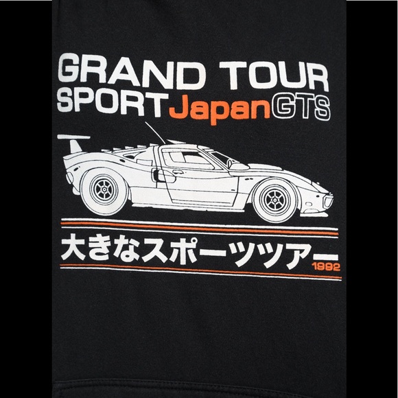 Brandy Melville Tops Brandy Melville Christy Japan Grand Tour Hoodie Poshmark